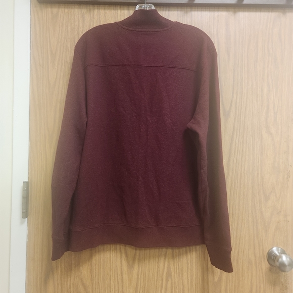 Vineyard Vines Men’s Cotton Mock Neck Long Sleeve Half Zip Sweater Size M - Picture 3 of 6